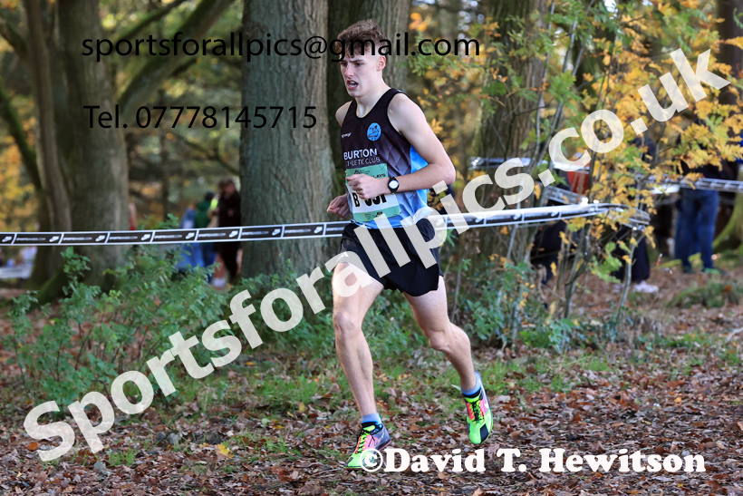 Mens Under-17s 2025 National Cross Country Relays, Berry Hill Park, Mansfield. Photo: David T. Hewitson/Sports for All Pics